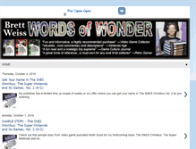 Tablet Screenshot of brettweisswords.com